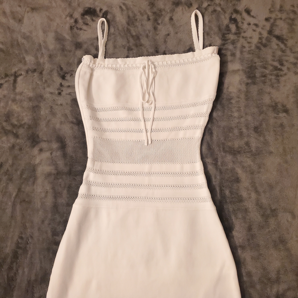 House of CB White Strapless Dress - Picture 4 of 7